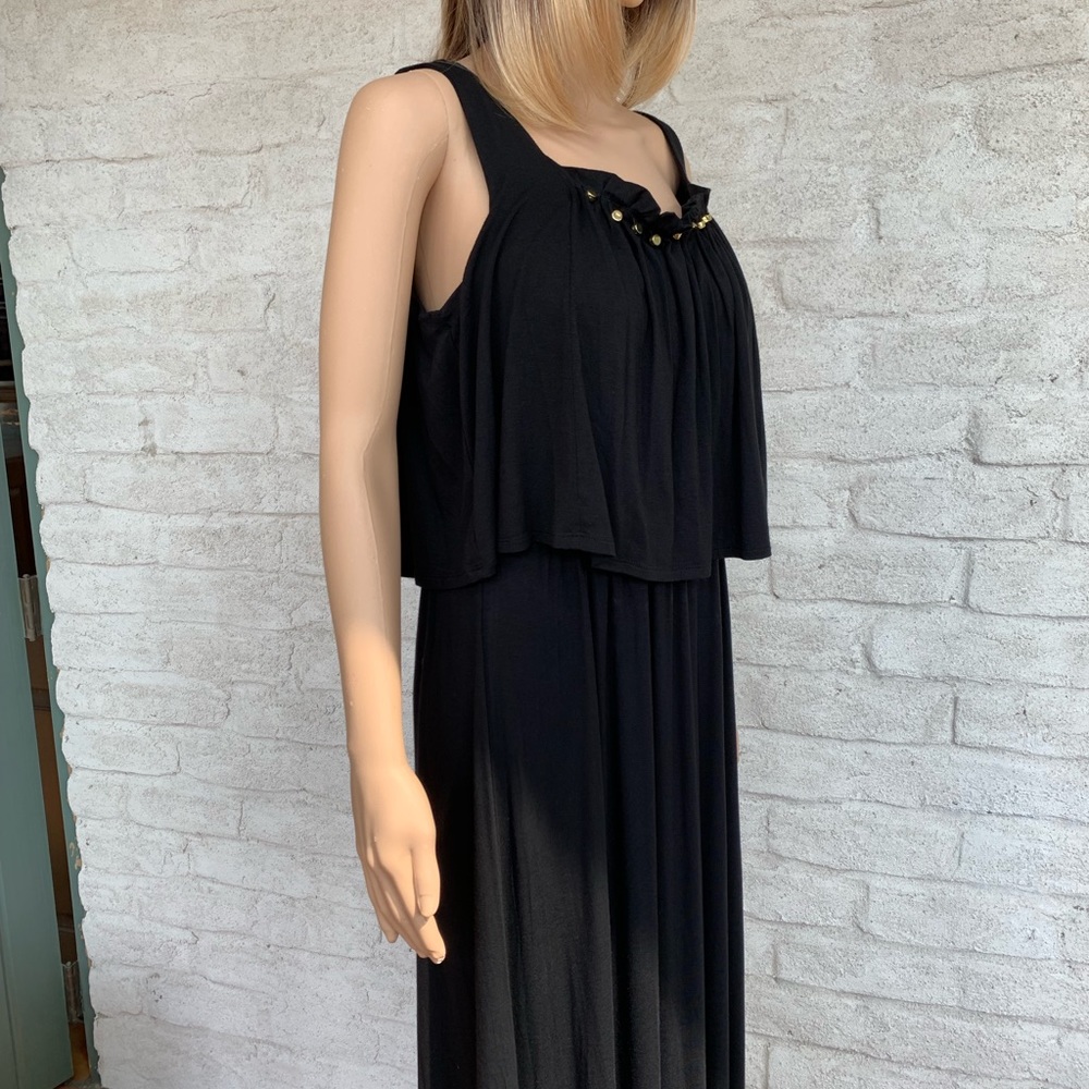 GRACE ELEMENTS Blouson Style Maxi Dress
